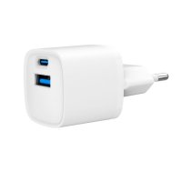 Fast Charger TA-UC-PDQC20-W-01 USB A+C ( TA UC PDQC20 W 01 ) iekārtas lādētājs