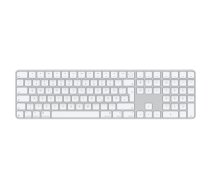 Apple Magic Keyboard mit Touch ID und Ziffernblock Deutsch weise Tasten ( MXK73D/A 195949654725 )