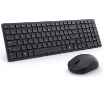 Dell Silent Keyboard and Mouse KM555 Keyboard and Mouse Set Wireless Russian (QWERTY) Black 2.4 GHz Bluetooth 5.1 Wireless ( 580 BBVZ KM555-BLK-RUS ) klaviatūra