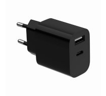 Gembird 2-port universal USB charger (A+C) 2.4 A TA-UC-2AC12-01-BK ( TA UC 2AC12 01 BK ) iekārtas lādētājs
