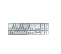 CHERRY TAS KC 6000 C FOR MAC Corded DE-Layout silver/white ( JK 1620DE 1 JK 1620DE 1 JK 1620DE 1 ) klaviatūra