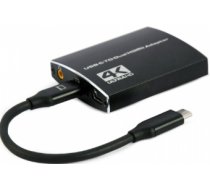 Gembird A-CM-HDMIF2-01 USB-C to dual HDMI adapter  4K 60Hz  black ( A CM HDMIF2 01 A CM HDMIF2 01 A CM HDMIF2 01 ) adapteris