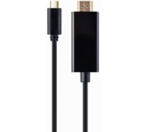 Gembird A-CM-HDMIM-01 USB-C male to HDMI-male adapter  4K 30Hz  2m  black ( A CM HDMIM 01 A CM HDMIM 01 A CM HDMIM 01 ) adapteris