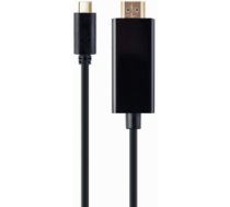 Gembird A-CM-HDMIM-01 USB-C male to HDMI-male adapter 4K 30Hz 2m black ( A CM HDMIM 01 )
