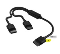 CORSAIR iCUE LINK Cable 1x600mm Black ( CL 9011124 WW CL 9011124 WW CL 9011124 WW ) datortehnikas aksesuārs