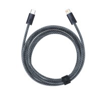 Baseus cable for iPhone USB Type C - Lightning 2m Power Delivery 20W gray (CALD000116) ( 6932172605841 CALD000116 88986-uniw ) USB kabelis