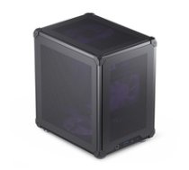 Jonsbo C6 Micro-ATX Gehause - schwarz ( C6 Black 9232282 ) Datora korpuss
