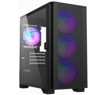 Montech AIR 100 ARGB Micro-ATX Tempered Glass - schwarz ( AIR 100 ARGB BK 8114712 AIR100ARGB(B) AIR100ARGBB ) Datora korpuss