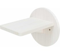 Pie sienas stiprinājums nagu asināšanas stabiem : Trixie Climbing step for wall  pine wood  ø 19 × 22 cm  white 109879 (4011905499437) ( JOINEDIT61035869 )