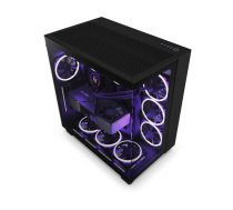 NZXT PC case H9 Flow window black ( CM H91FB 01 CM H91FB 01 CM H91FB 01 ) Datora korpuss