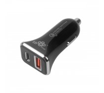 Car charger USB A+C Quick Charge ( ASTBXLU2USBACQC ) iekārtas lādētājs