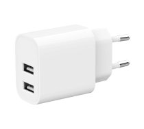 Gembird 2-port universal USB charger 5V 2.4 A white (TA-UC-2A12-01) ( TA UC 2A12 01 ) iekārtas lādētājs