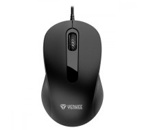 Symmetrical USB wired mouse 3 buttons 1000DPI optical ( YMS 0003BK BASIC ) Datora pele