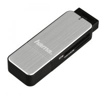 Card reader SD/microSD USB 3.0 silver 123900 (4047443200068) ( JOINEDIT60876055 ) karšu lasītājs