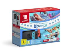 Nintendo Switch blau-rot inkl Switch Sports Set ( 10014336 10014336 10014336 ) spēļu konsole