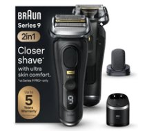 Braun Series 9 Pro+ 9590cc System wetdry Atelier Black ( 7500435218245 9590CC ) Vīriešu skuveklis