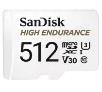 SanDisk microSDXC 512GB HE w/Adapter (SDSQQNR-512G-GN6IA) 0619659205003 ( SDSQQNR 512G GN6IA 2200510000 SDSQQNR6AN-512GR ) USB Flash atmiņa