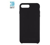 Riff Plans amp; Miksts silikona aizmugures maks ar mikstu iekspusi prieks Apple iPhone  7 / 8 / SE 2020 Black 4752219004657 RF-TS-IPH-7/8/SE-BK (4752219004657) ( JOINEDIT58424708 ) maciņš  apvalks mobilajam telefonam