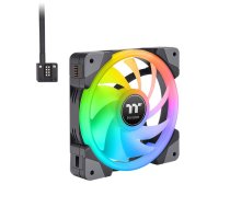 Thermaltake SWAFAN EX14 RGB PC Cooling Fan TT Premium Edition Computer case Air cooler 14 cm Black 3 pc(s) 4713227535601 ( CL F144 PL14SW A ) procesora dzesētājs ventilators