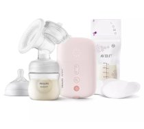 Philips Avent Elektriskais krūts piena sūknis SCF395/31 ( SCF395/31 AVE-20440 ) bērnu krūts barošanai