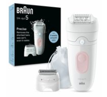 Braun Silk-epil 5 5-030 bialo-rozowy ( SE5 030 SE5 030 ) Epilators