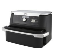 Ninja AF500EU fryer Double 10.4 L Stand-alone 2470 W Hot air fryer Black Stainless steel ( AF500EU 0622356270373 NINAF500EU S0454611 Z067078 ) Fritēšanas iekārta