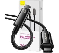 Baseus CAWJ040001 Tungsten Gold Fast Charging Data Cable USB-C - USB-C 240W 1m Black ( 6932172628826 CAWJ040001 6932172628826 CAWJ040001 ) USB kabelis