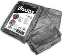 Plandeka Bradas Plandeka wzmacniana GRAY 2 x 3m  200g PLG2002/3 (5907544417798) ( JOINEDIT41846511 ) Nojume