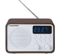 Portable radio with Bluetooth and USB BLAUPUNKT PP7BT colour: brown wood/white ( PP7BT 5901750505287 BLAUPUNKT PP7BT ) magnetola