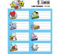 BT21 Line Friends BT21 - Zestaw 16 naklejek na zeszyty / ksiazki ELE0274 (8435497234409) ( JOINEDIT40842488 )