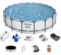 Bestway Steel Pro 5.49m x 1.22m Blue ( 56462 ) Baseins