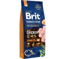 Brit Premium By Nature Senior S+M Small + Medium 3kg VAT011751 (8595602526390) ( JOINEDIT16536484 ) barība suņiem