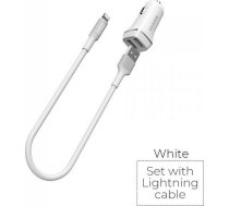 Ladowarka Borofone 2x USB-A 2.4 A (BFO-BZ2-L-W) BFO-BZ2-L-W (6957531081906) ( JOINEDIT40839451 ) iekārtas lādētājs