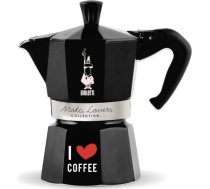 Bialetti MOKA EXPRESS 3TZ nera I love coffee ( 0004986 0004986 ) Kafijas automāts