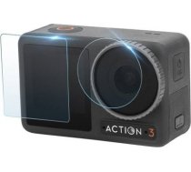 Baseus Szklo hartowane Sunnylife na obiektyw i ekran do DJI OSMO Action 3 ( OA3 BHM495 OA3 BHM495 ) Sporta kameru aksesuāri