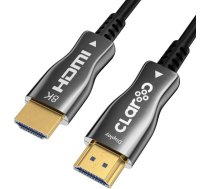 CLAROC HDMI CABLE FIBER OPTIC AOC  2.1  8K  15M ( FEN HDMI 21 15M FEN HDMI 21 15M ) kabelis video  audio