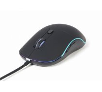 Gembird MUS-UL-02 Illuminated large size wired mouse USB 2400DPI black ( MUS UL 02 GMMUS-UL-02 ) Datora pele