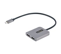 USB-C to Dual HDMI MST HUB  Dual HDMI 4K 60Hz  USB Type C Multi Monitor Adapt... ( MST14CD122HD MST14CD122HD MST14CD122HD ) adapteris