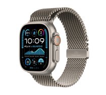 Apple Watch Ultra 2 Titanium (Cellular) 49mm Titaniumgehause natur Milanaise Titan Armband natur (M) ( MX5R3FD/A )