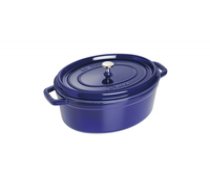 Staub Oval Cocotte  31cm cast iron  dark blue ( 40510 289 0 40510 289 0 40510 289 0 )