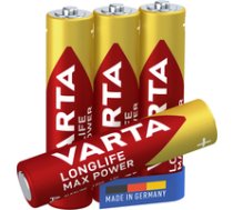 Varta Longlife Max Power AAA  battery (4 pieces  AAA) ( 04703101404 04703101404 04703101404 ) Baterija