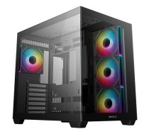 Deepcool CG530 4F Black Mid Tower Power supply included No ATX PS2 6933412765158 ( R CG530 BKADA4 G 1 ) Datora korpuss