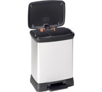 CURVER PEDAL WASTE BIN DECO BIN 10+18L /IML METALLIZED ( CEN 65707 ) atkritumu tvertne