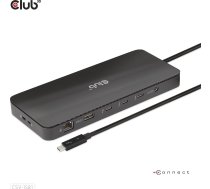 CLUB 3D Thunderbolt TM 4 Certified DS ( CSV 1581 ) dock stacijas HDD adapteri