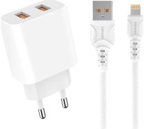 Ladowarka Denmen DC05 2x USB-A 2.4 A (29975) 29975 (6973224871630) ( JOINEDIT34419032 ) iekārtas lādētājs