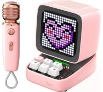 Divoom Ditoo Mic Glosnik BT pink ( 6958444603858 ) pārnēsājamais skaļrunis