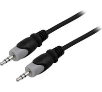 Kabel Deltaco Jack 3.5mm - Jack 3.5mm 2m czarny (MM-150) MM-150 (7340004633907) ( JOINEDIT40848239 ) kabelis video  audio
