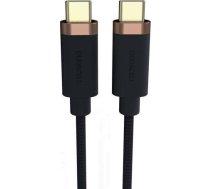 Duracell USB-C cable for USB-C 3.2 1m (Black) ( USB7030A USB7030A USB7030A ) USB kabelis