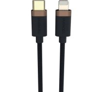 Duracell USB-C cable for Lightning 1m (Black) ( USB9012A USB9012A USB9012A ) USB kabelis