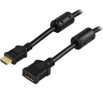 Kabel Deltaco HDMI - HDMI 3m czarny (HDMI-123) ( HDMI 123 HDMI 123 ) kabelis video  audio